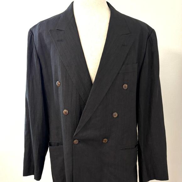 Boss by Hugo Boss Vintage Double Breasted Blazer XL - Picture 6 of 10
